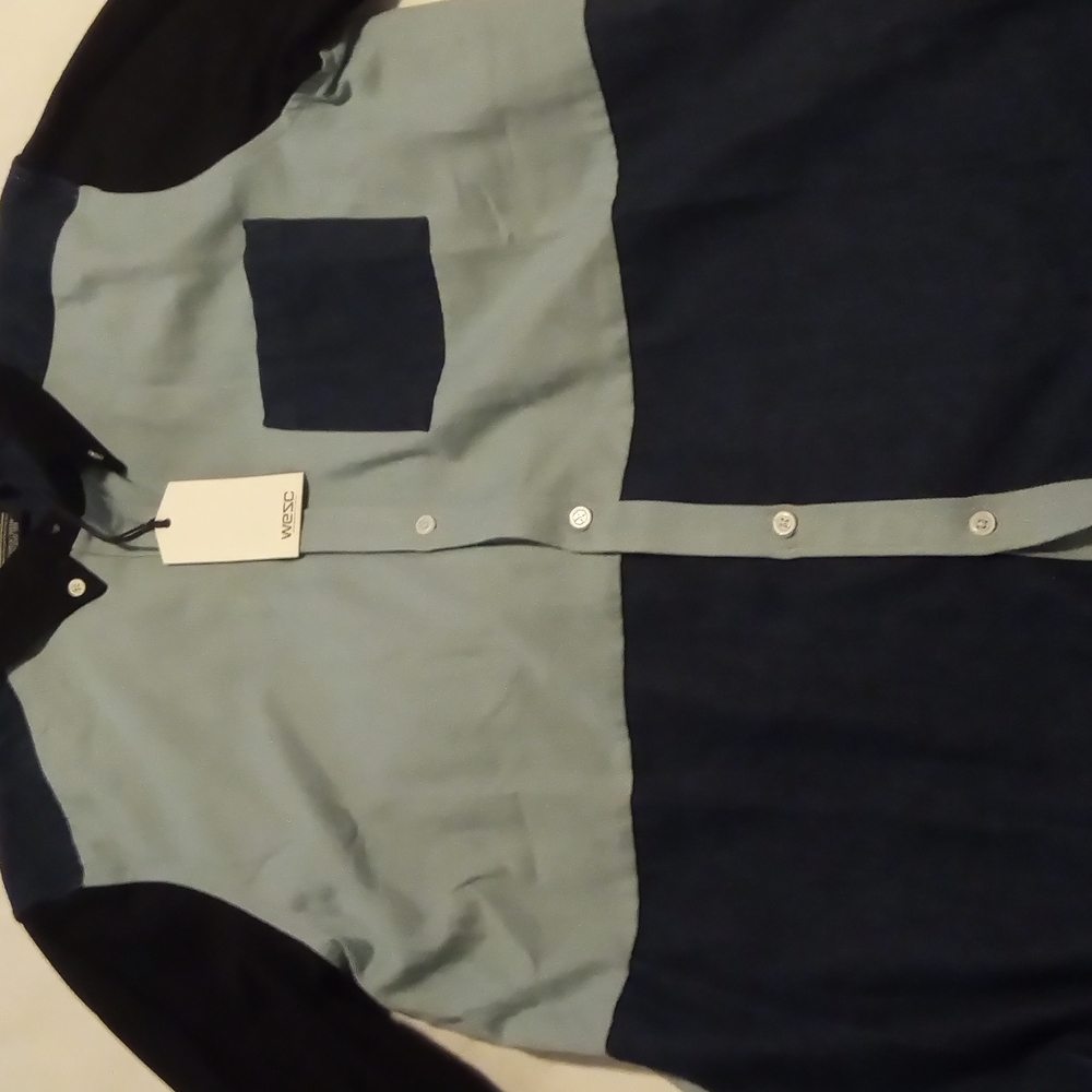 WESC Men's Button-up Size Large New W/Tags